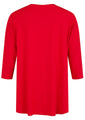Produktbild NOEN _ V-Neck Basic Shirt Größe~38 Größe~42 Größe~46 Größe~50  Farbe~Red 
