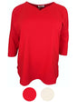 Produktbild NOEN _ Sweatshirt Farbe~TomatoRed  Größe~40 Größe~48 Größe~50 