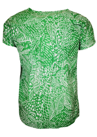 ORIENTIQUE _ Bluse Leros Pleated