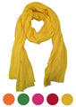 Produktbild FOX _ Schal Uni Farbe~Gelb 