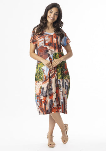 ORIENTIQUE _ Ballonkleid Bubble