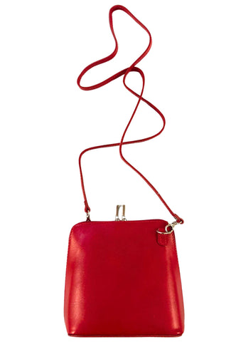 MII _ Klassische Handtasche Echtleder