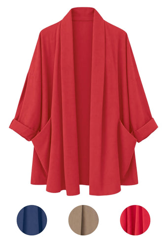 VINT _ Oversize Draped Blazer