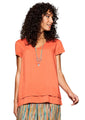 NOMADS _ Double Blouse Papaya