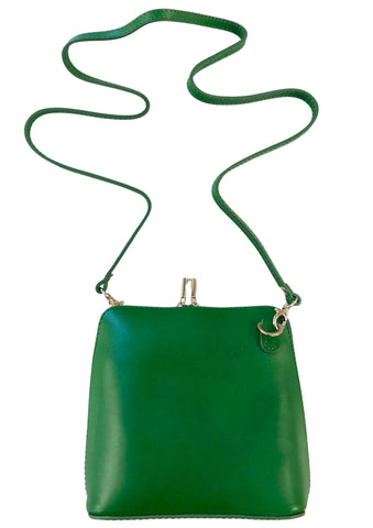 MII _ Klassische Handtasche Echtleder