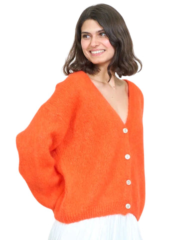 LYC _ Mohair Strickjacke