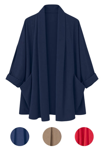 VINT _ Oversize Draped Blazer