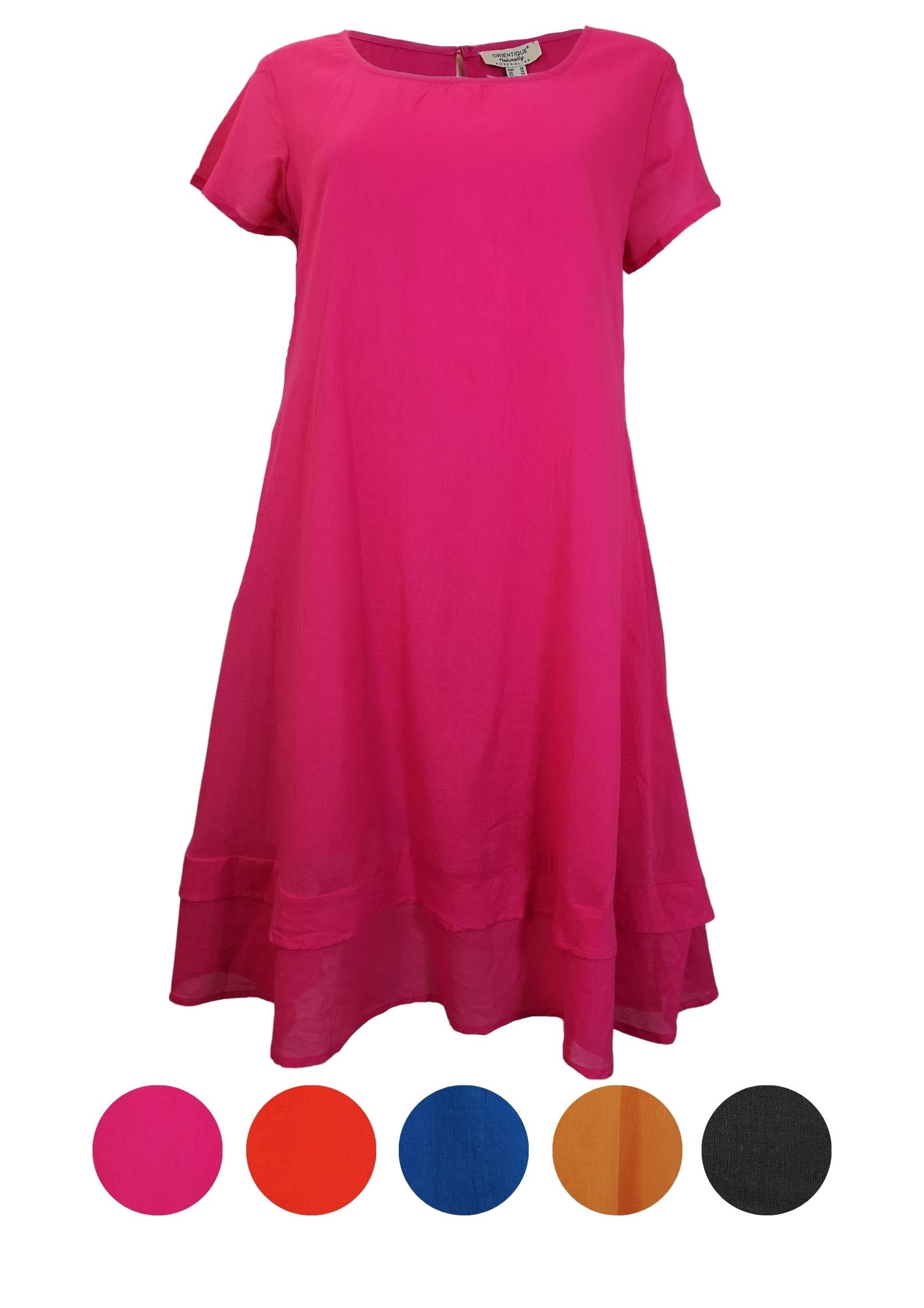 ORIENTIQUE _ Baumwollkleid Essentials