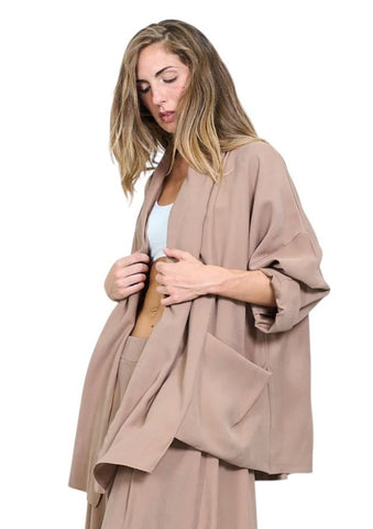 VINT _ Oversize Draped Blazer