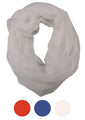 Produktbild FOX _Loopschal Uni Farbe~Weiss 