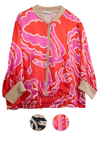 PC _ Blouson Satin