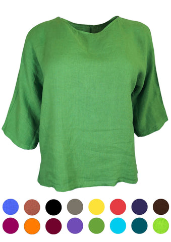 MII _ Leinenshirt Oversize