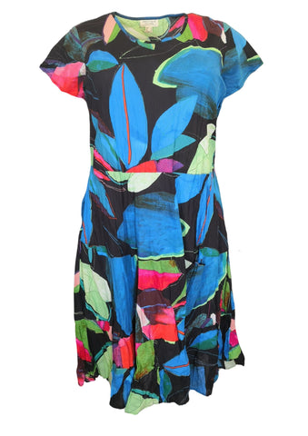 Orientique _ Kleid Bias Front Pocket