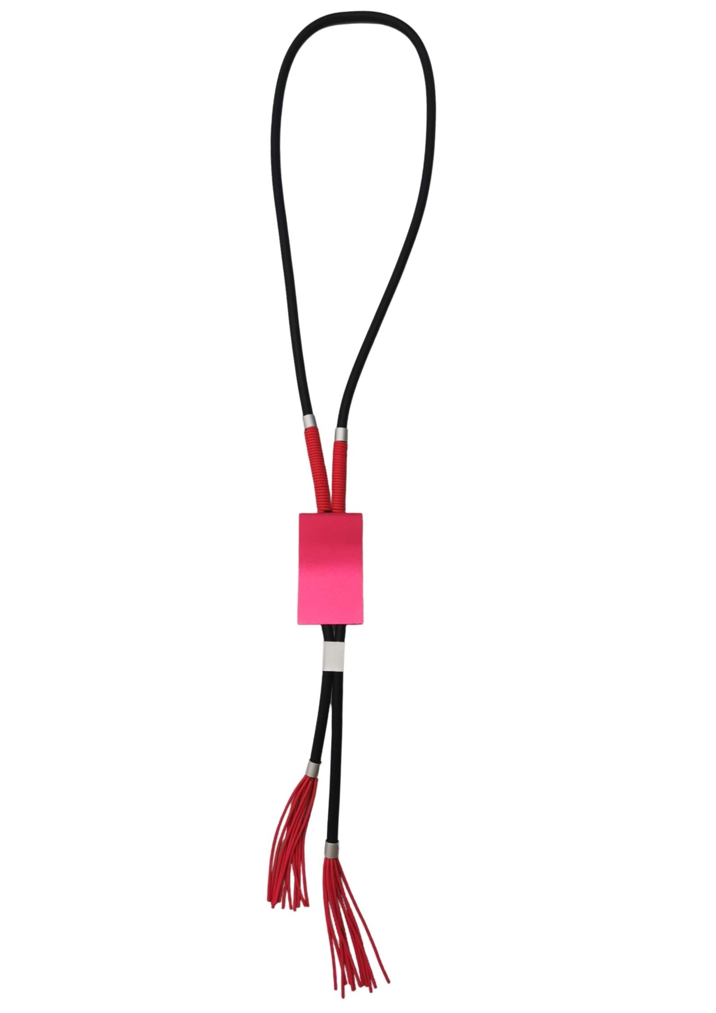 STATEMENT-KETTE _ Kautschuk Red Sensation