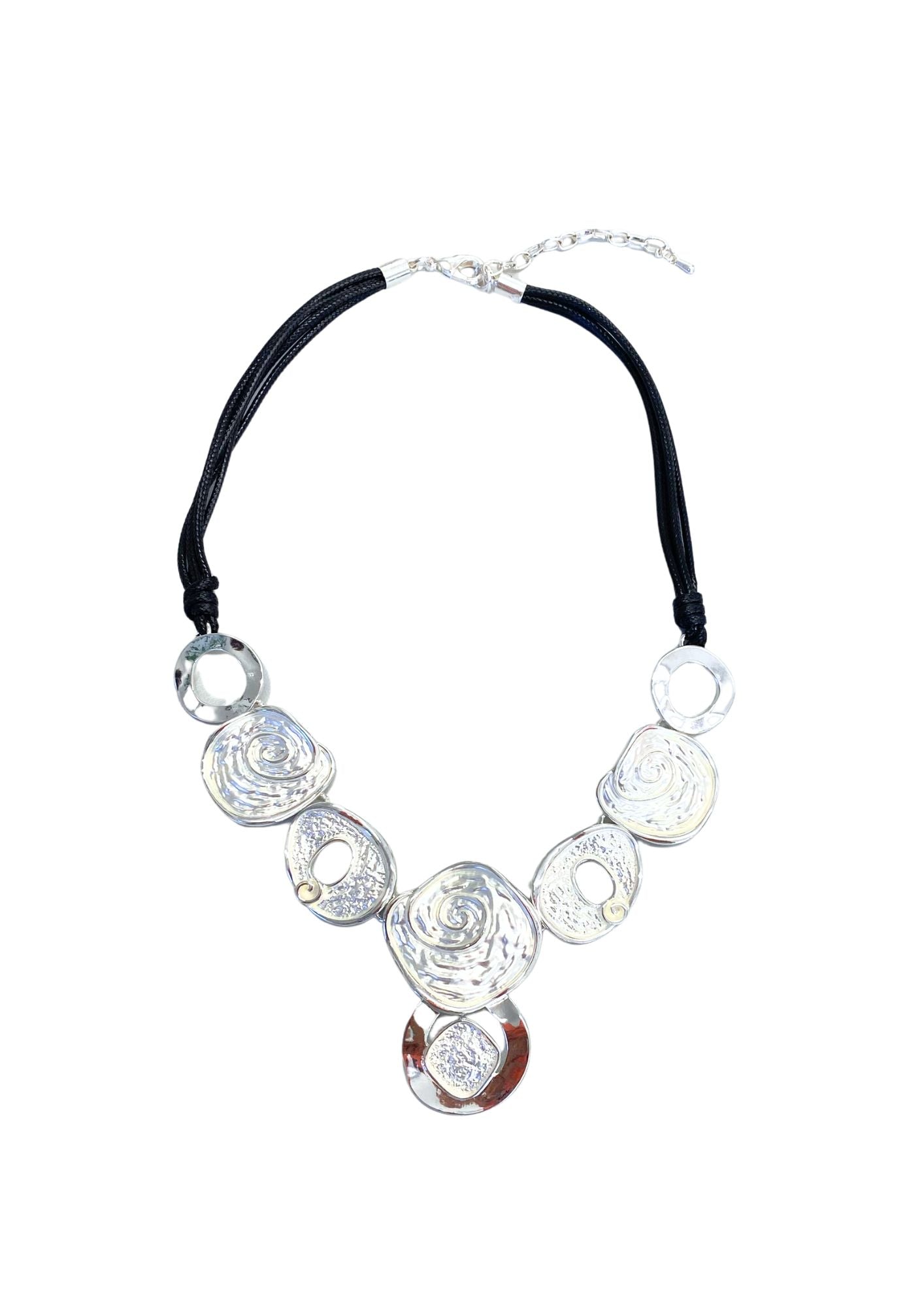 FOX _ Kette Collier Silber