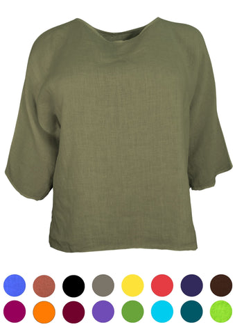 MII _ Leinenshirt Oversize