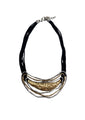 Produktbild FOX _ Halskette Quincy Rosegold-Silber