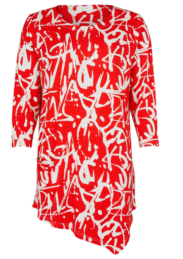 Produktbild NOEN _ Asymmetric Shirt Farbe~Rot  Größe~M Größe~L Größe~XL Größe~XXL 