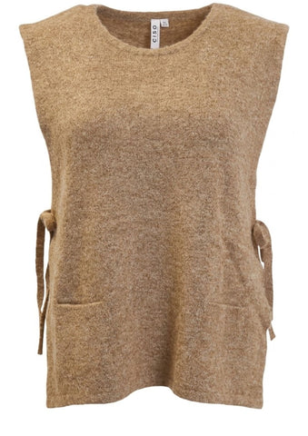 CISO _ Strickweste Beige Melange