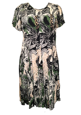 Orientique _ Kleid Nungwi Crinkle