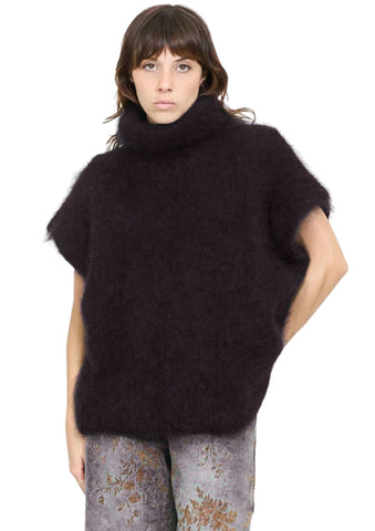 LYC _ Mohair Poncho-Pullover