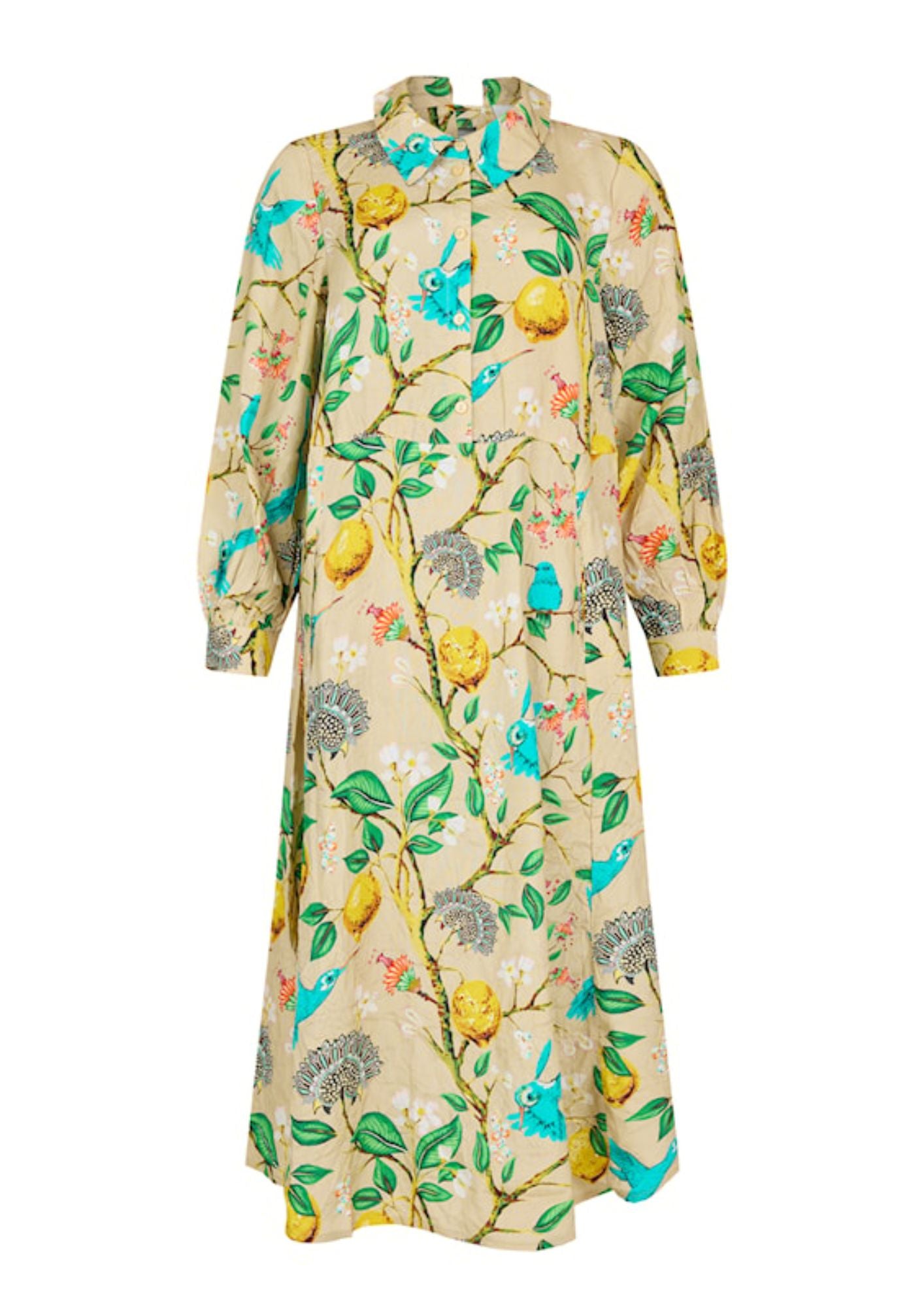 NOEN _ Maxi Kleid Limone