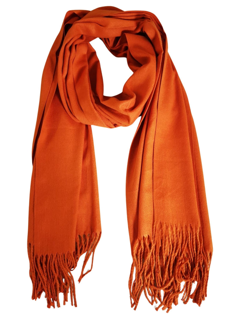 Produktbild SCHAL _ Cashmere Feel Uni Farbe~Orange 