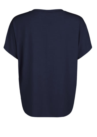 NEON _ Shirt Dunkelblau