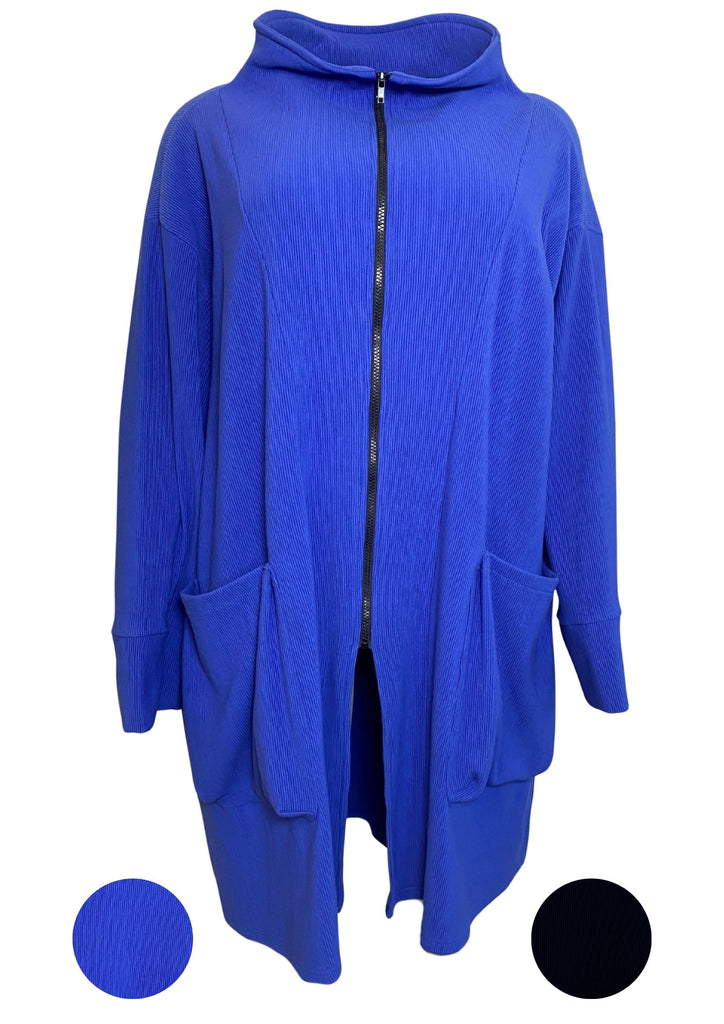 Produktbild AKH _ Mantel Farbe~Royalblau Farbe~Schwarz 