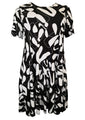 NEW YORK _ Midikleid Black Blocks