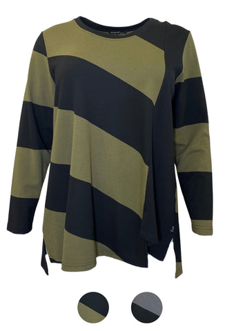 SINNE _ A-Form Shirt Striped