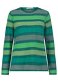 Produktbild *MANSTED _ Pullover Ringel LIV Größe~S  Farbe~ColdGreen 