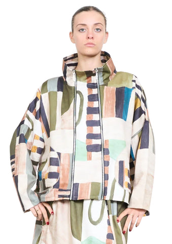 VINT _ Oversize Blusenjacke