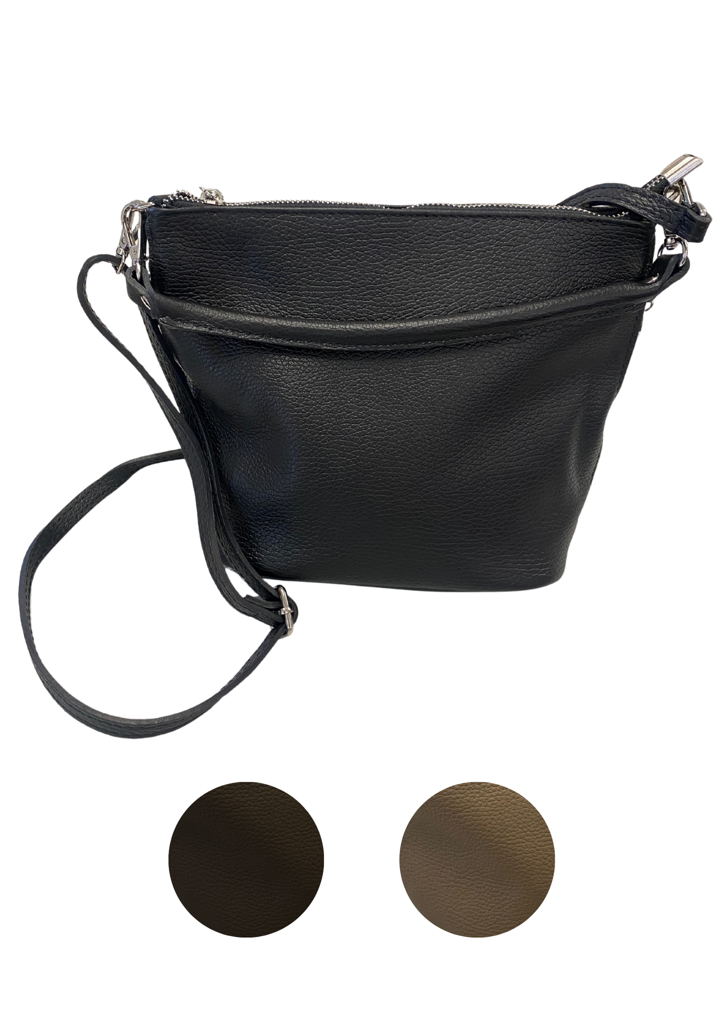 MII _ Klassische Echtledertasche