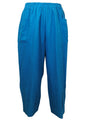 MII _ Leinenhose Aqua