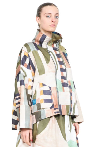 VINT _ Oversize Blusenjacke