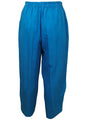 MII _ Leinenhose Aqua
