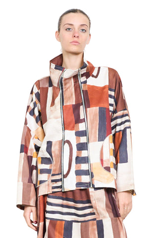 VINT _ Oversize Blusenjacke