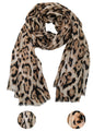 Produktbild FOX _ Sommerschal Leopard Farbe~Braun 