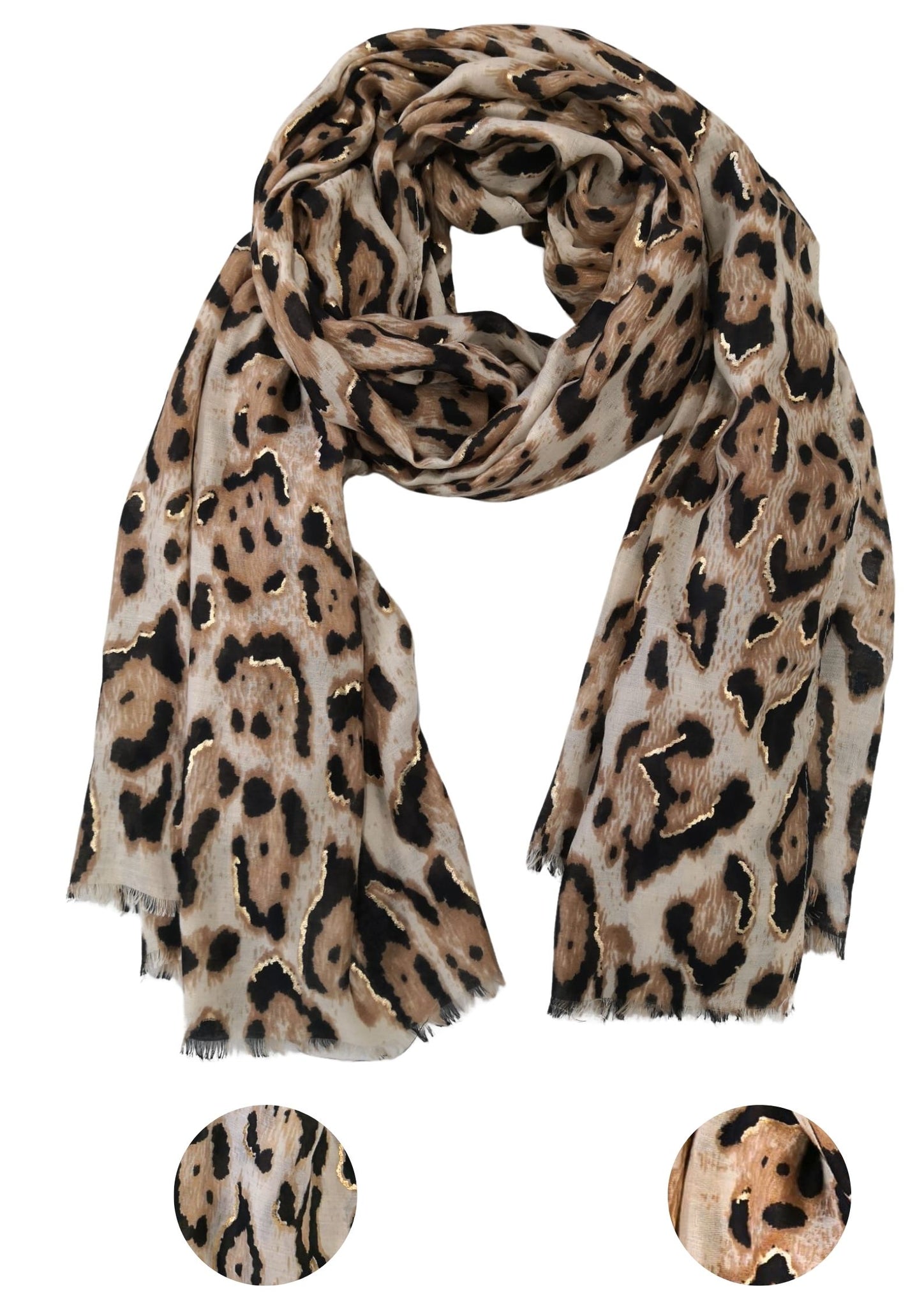 FOX _ Sommerschal Leopard
