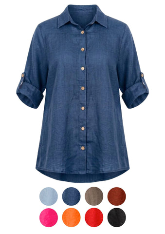 MII _ Leinenbluse