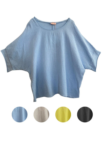 PC _ Oversize Musselin-Shirt