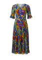 Produktbild ORIENTIQUE _ Godetkleid