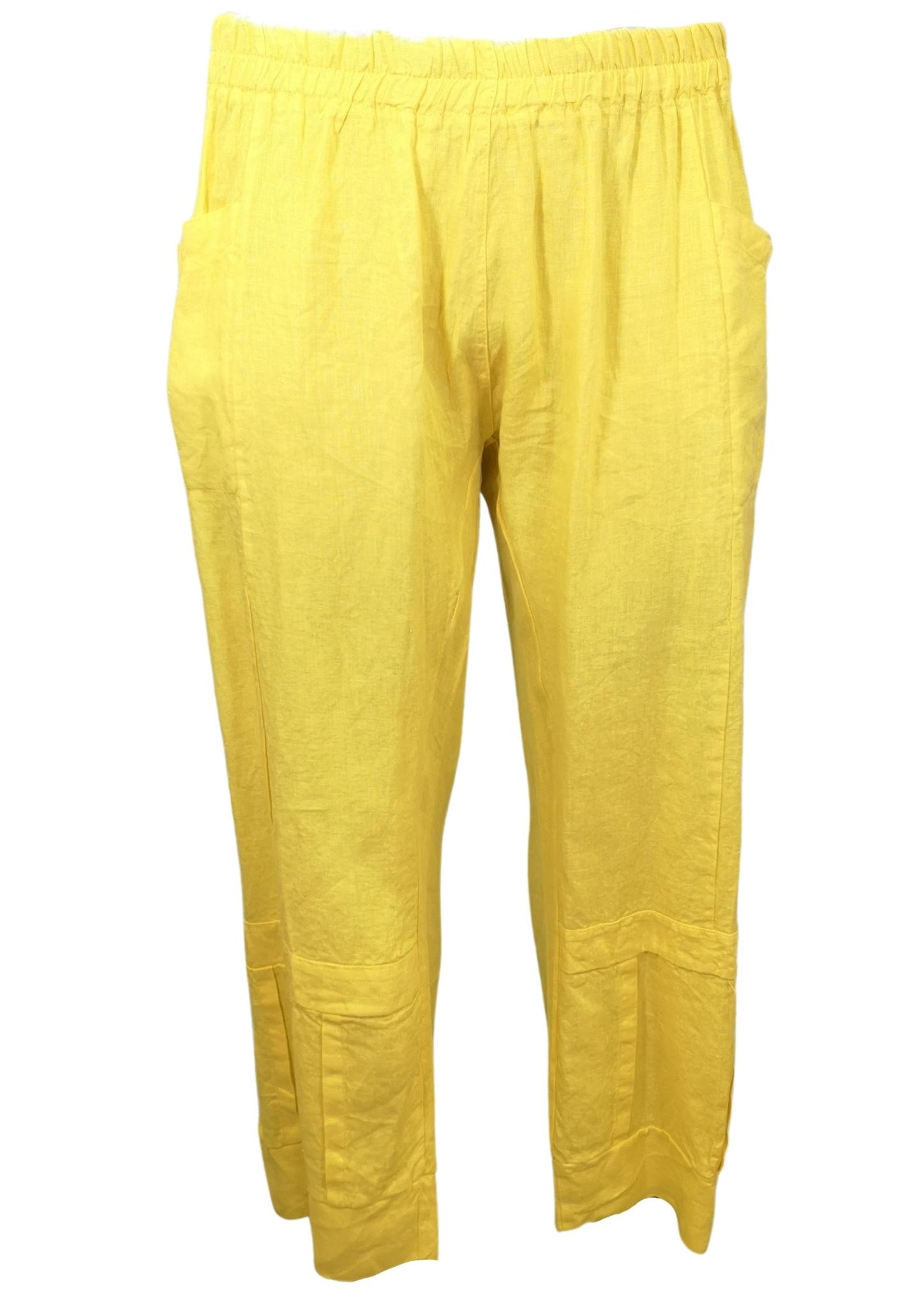 MII _ Leinenhose Gelb