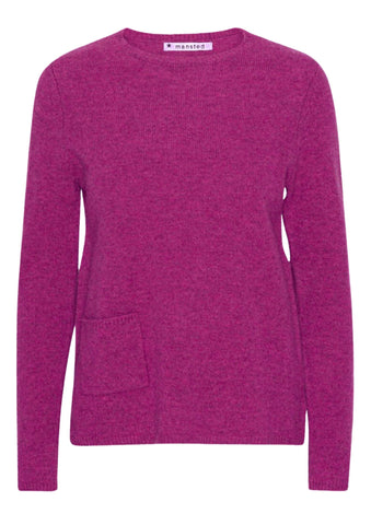 *MANSTED _ Lammwolle Pullover MINOA