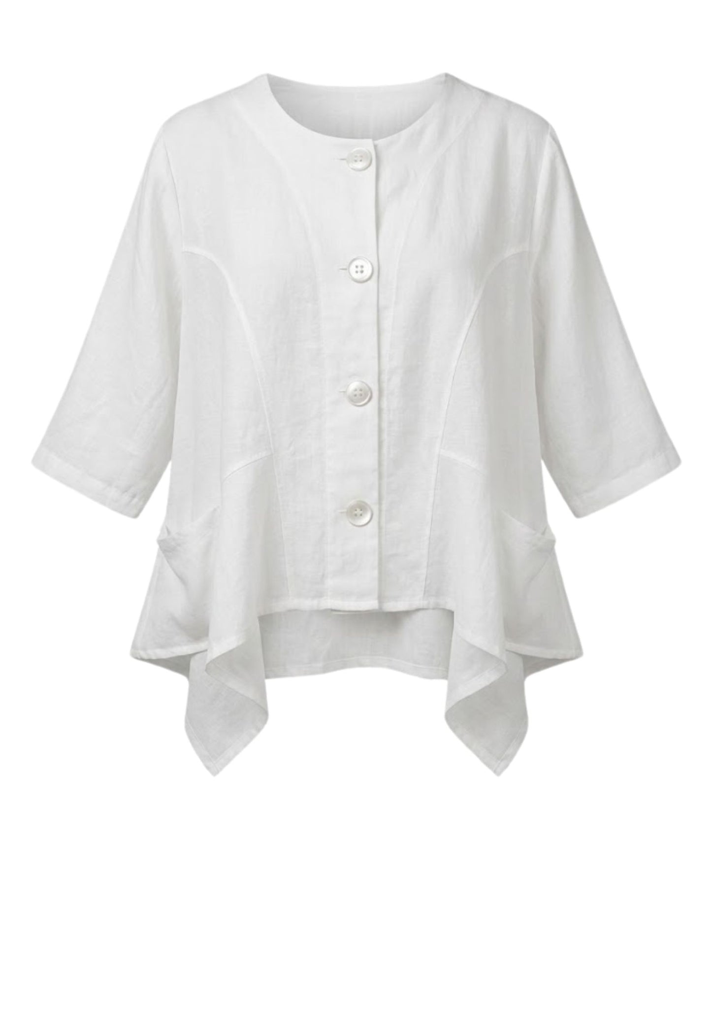 SINNE _ Blusenjacke White