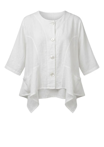 SINNE _ Blusenjacke White