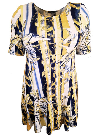NEW JERSEY _ Midikleid Stripy Punch