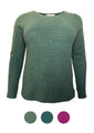 Produktbild *MANSTED _ Pullover Uni NECTAR Größe~XL Größe~L Größe~M  Farbe~DuskBlue Farbe~EmeraldGrün Farbe~Pink 