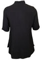 NEW YORK _ Musselinbluse Schwarz